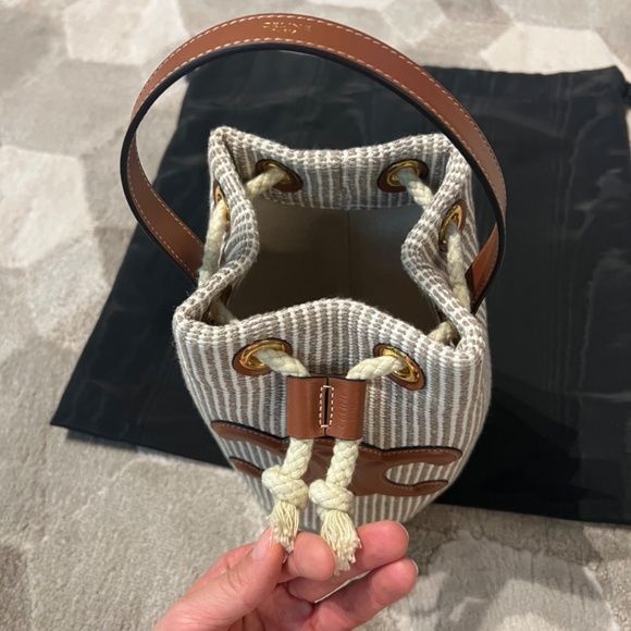 Celine Teen Drawstring Bucket - Picture 3 of 13